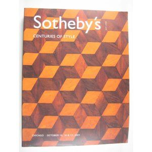 Sotheby's Auction Catalog Centuries of Style Chicago October 2001 CH7703